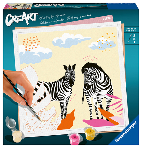 CreArt Adults Trend - Zebra