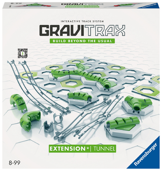 Ravensburger GraviTrax Extension Tunnel 22420 - GraviTrax Erweiterung für deine Kugelbahn - Murmelbahn und Konstruktionsspielzeug ab 8 Jahren, GraviTrax Zubehör kombinierbar mit allen Produkten
