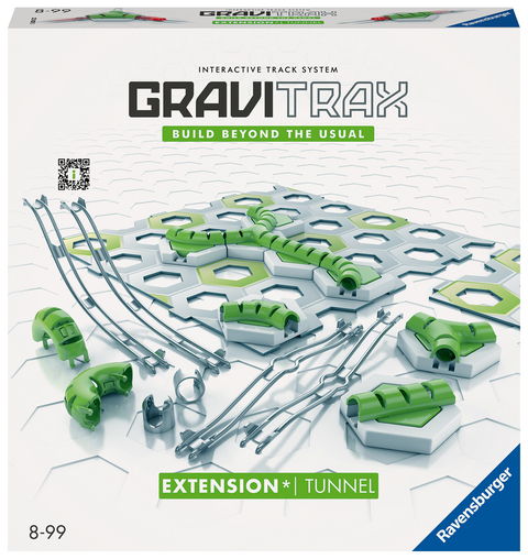Ravensburger GraviTrax Extension Tunnel 22420 - GraviTrax Erweiterung f&uuml;r deine Kugelbahn - Murmelbahn und Konstruktionsspielzeug ab 8 Jahren, GraviTrax Zubeh&ouml;r kombinierbar mit allen Produkten
