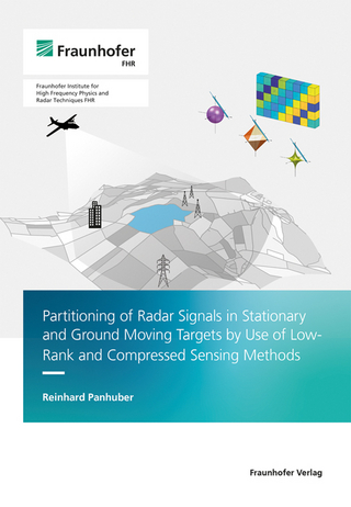 Partitioning of Radar Signals in Stationary and Ground Moving Targets by Use of Low-Rank and Compressed Sensing Methods