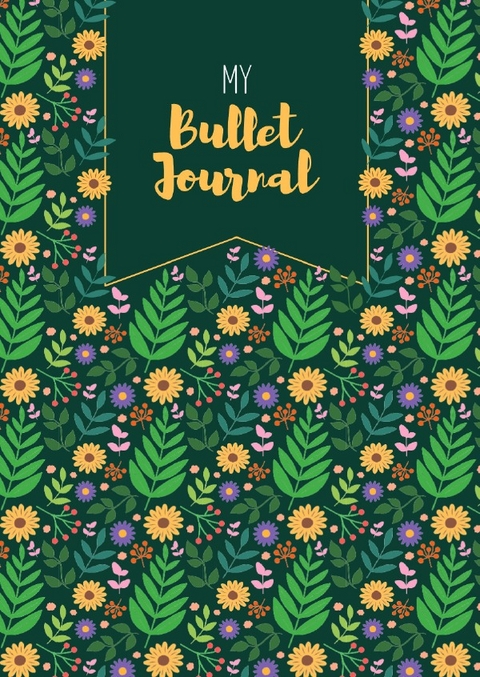 Notizbuch "Florales Design" - Djamila &Ccedil;amdeviren