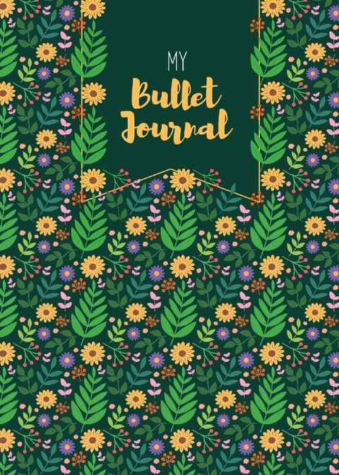Notizbuch "Florales Design" - Djamila &Ccedil;amdeviren