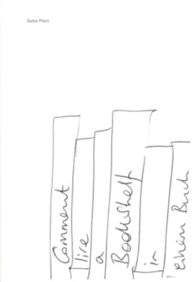 Sadie Plant: Comment lire a bookshelf in einem Buch