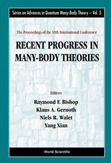RECENT PROGRESS IN MANY-BODY THEOR..(V3) - 