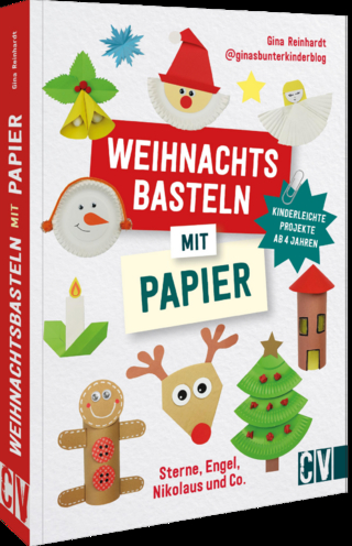 Weihnachtsbasteln mit Papier