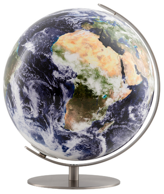 COLUMBUS Satellitenbild ERDE Regent Tischglobus, Ø 40 cm