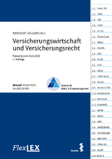 FlexLex Versicherungswirtschaft und Versicherungsrecht - Göllner, MSc, Johannes; Reisinger, Wolfgang; Göllner, Johannes; Reisinger, Wolfgang