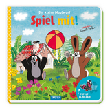 Tr&ouml;tsch Der kleine Maulwurf Spiel mit Pappenbuch mit Pop-up-Schiebern - 