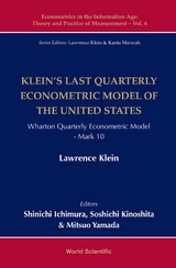 KLEIN'S LAST QUARTERLY ECONOMETRIC MODEL OF THE US - Lawrence R Klein