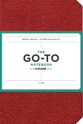 Go-To Notebook with Mohawk Paper, Brick Red Blank - 