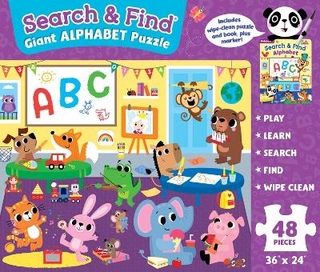Book & Puzzle Alphabet (48 Piece Puzzle)
