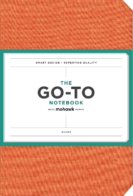Go-To Notebook with Mohawk Paper, Persimmon Orange Blank - 