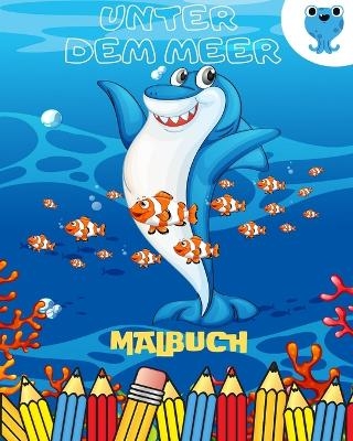 Unter dem Meer Kreaturen Malbuch