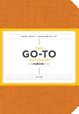 Go-To Notebook with Mohawk Paper, Persimmon Orange Dotted - 