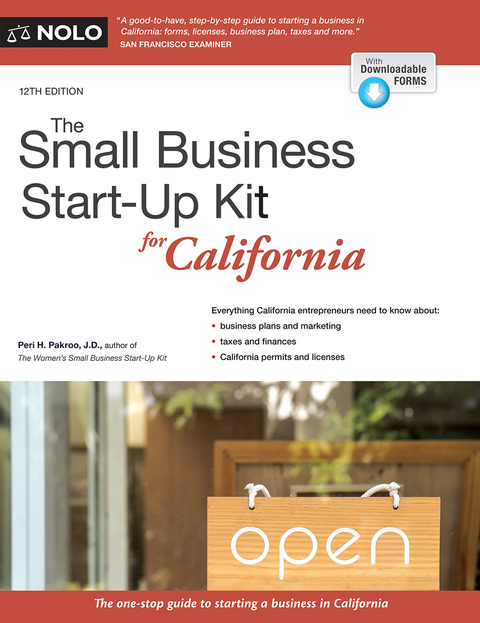 Small Business Start-Up Kit for California, The - Peri Pakroo