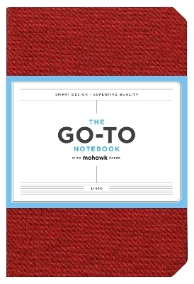 Go-To Notebook with Mohawk Paper, Brick Red Lined - 
