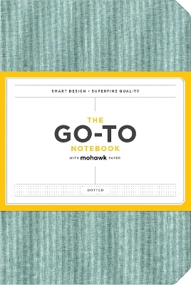 Go-To Notebook with Mohawk Paper, Sage Blue Dotted