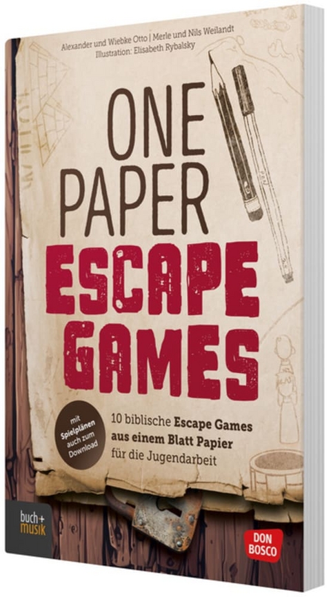 One Paper Escape Games - Alexander Otto, Wiebke Otto, Merle Weilandt, Nils Weilandt