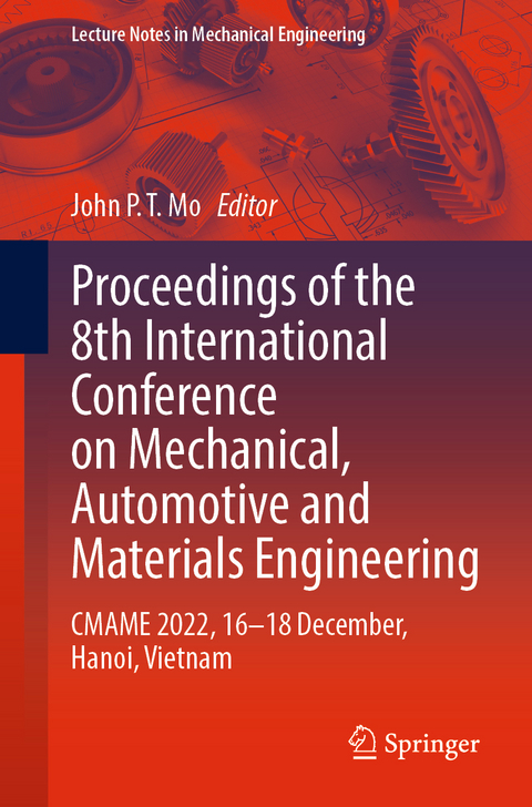 Proceedings of the 8th International Conference on Mechanical, Automotive and Materials Engineering - 