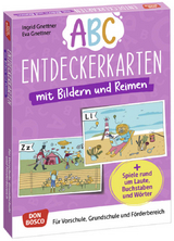 Abc-Entdeckerkarten mit Bildern und Reimen - Ingrid Gnettner
