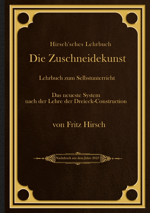 Hirsch'sches Lehrbuch - Fritz Hirsch
