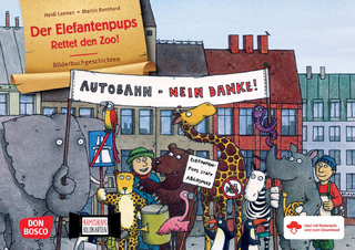 Der Elefantenpups. Rettet den Zoo! Kamishibai Bildkartenset, m. 1 Beilage