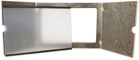 Einschiebefolie f&uuml;r das Kamishibai mit seitlichem Einschub. F&uuml;r das Schattenspiel in Kindergarten und Schule - 