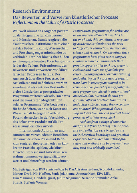 Research Environments - 