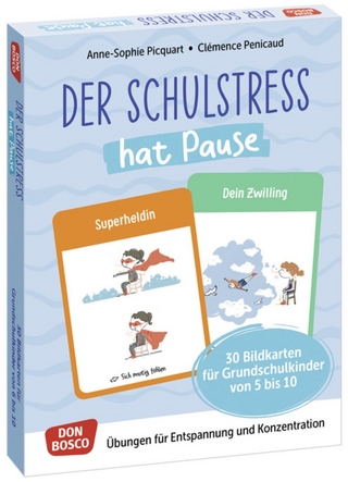 Der Schulstress hat Pause. 30 Bildkarten für Grundschulkinder von 6 bis 10