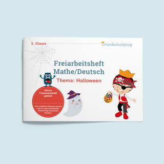 Freiarbeitsheft Halloween (3. Klasse)