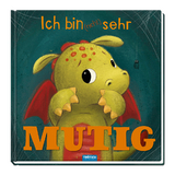 TR&Ouml;TSCH - Ich bin (nicht) sehr mutig | Zauberhaftes Bilderbuch &uuml;ber Mut und &Uuml;berwindung von &Auml;ngsten | Drachen Buch mit liebevollen Illustrationen und einer ermutigenden Geschichte | Ab 3 Jahren - 