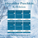 Alexander Puschkin Kollektion (B&uuml;cher + 6 Audio-CDs) - Lesemethode von Ilya Frank - Alexander Puschkin