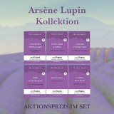 Ars&egrave;ne Lupin Kollektion (B&uuml;cher + 6 Audio-CDs) - Lesemethode von Ilya Frank - Maurice Leblanc