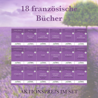 18 französische Bücher (Bücher + 18 Audio-CDs) - Lesemethode von Ilya Frank