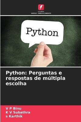 Python - V P Binu, K V Subathra, S Karthik