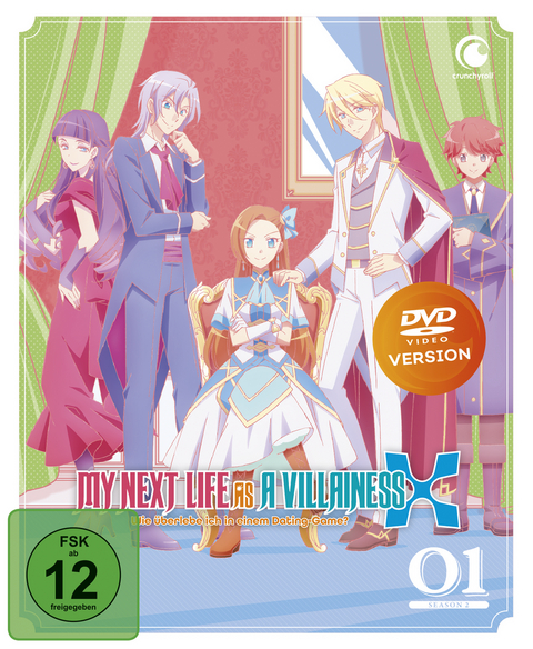 My Next Life as a Villainess - Wie &uuml;berlebe ich in einem Dating-Game? - Staffel 2 - Vol.1 - DVD - Keisuke Inoue