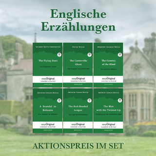 Englische Erzählungen (Bücher + 6 Audio-CDs) - Lesemethode von Ilya Frank