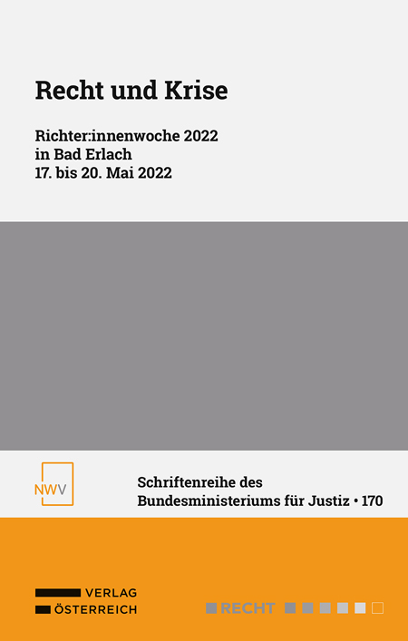 Recht und Krise - 