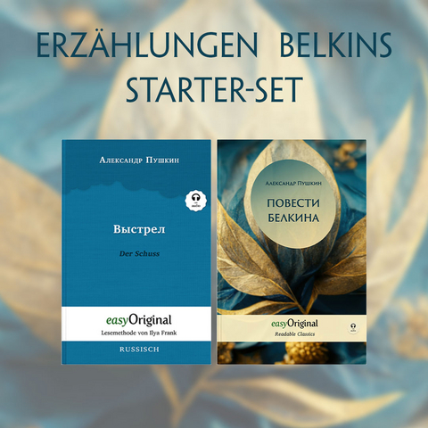 Erz&auml;hlungen Belkins (mit 2 MP3 Audio-CDs) - Starter-Set - Russisch-Deutsch