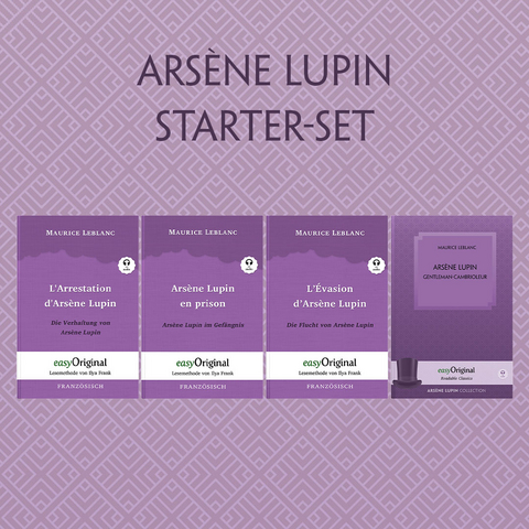 Ars&egrave;ne Lupin, gentleman-cambrioleur (mit 5 MP3 Audio-CDs) - Starter-Set - Maurice Leblanc
