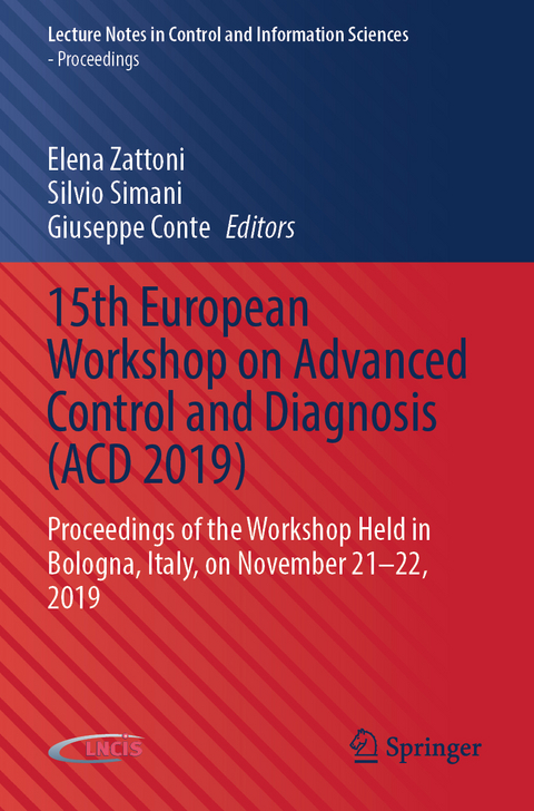 15th European Workshop on Advanced Control and Diagnosis (ACD 2019) - 