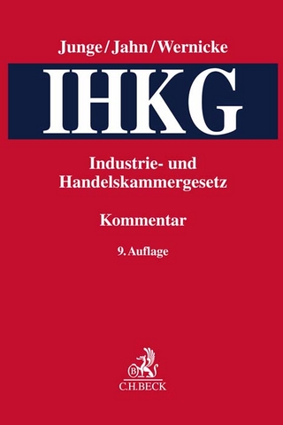 Industrie- und Handelskammergesetz. IHKG