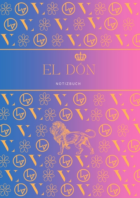 Notizbuch El D&oacute;n, lila/ pink - Oscar Infestas Martin