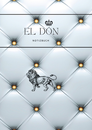 Notizbuch El Dón, Kissen-Optik weiß, mit Steinen