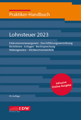 Praktiker-Handbuch Lohnsteuer 2023 - Institut der Wirtschaftsprüfer