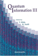 QUANTUM INFORMATION III - 