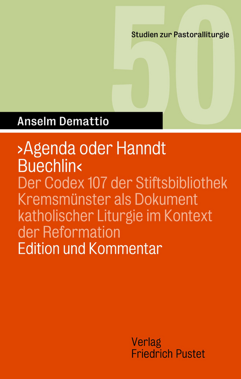 &sbquo;Agenda oder Hanndt Buechlin&lsquo; - Anselm Demattio