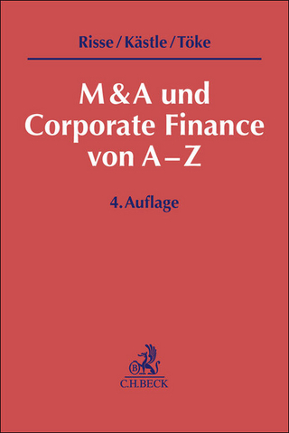 M&A und Corporate Finance von A-Z