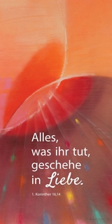 Jahreslosung 2024 - Faltkarten DIN lang 10er Set - 