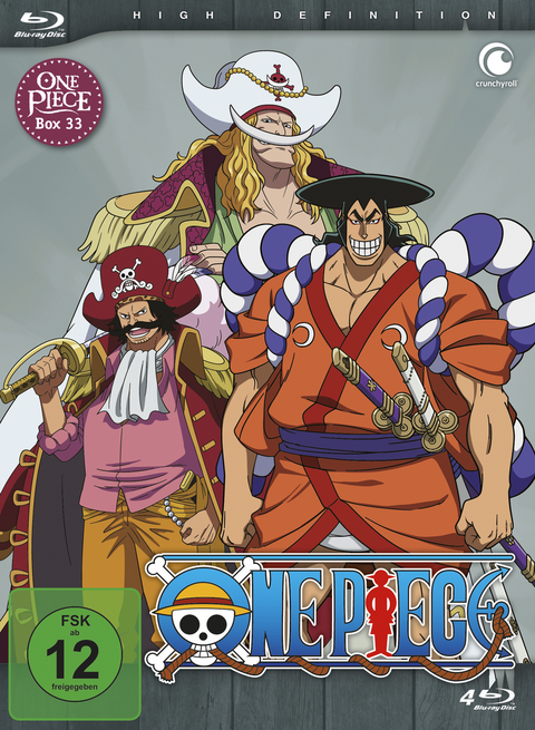 One Piece - TV-Serie - Box 33 (Episoden 952 - 975) [4 Blu-rays] - Hiroaki Miyamoto, Junji Shimizu, K&ocirc;nosuke Uda, Munehisa Sakai
